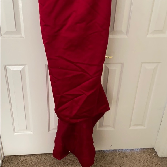 NEW Red Vintage Sleeveless Oscar de la Renta Dress - Picture 4 of 7